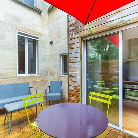 Beautiful With Lovely Terrace Apartment Bordeaux